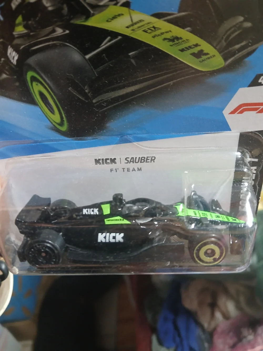 the 2026 Hot Wheels mainline Kick Sauber F1 Team (Number 154/250, Formula 1 seri